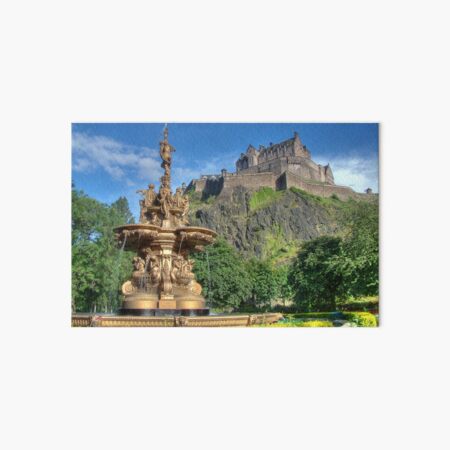 Edinburgh Castle , Scotland Art Board Print