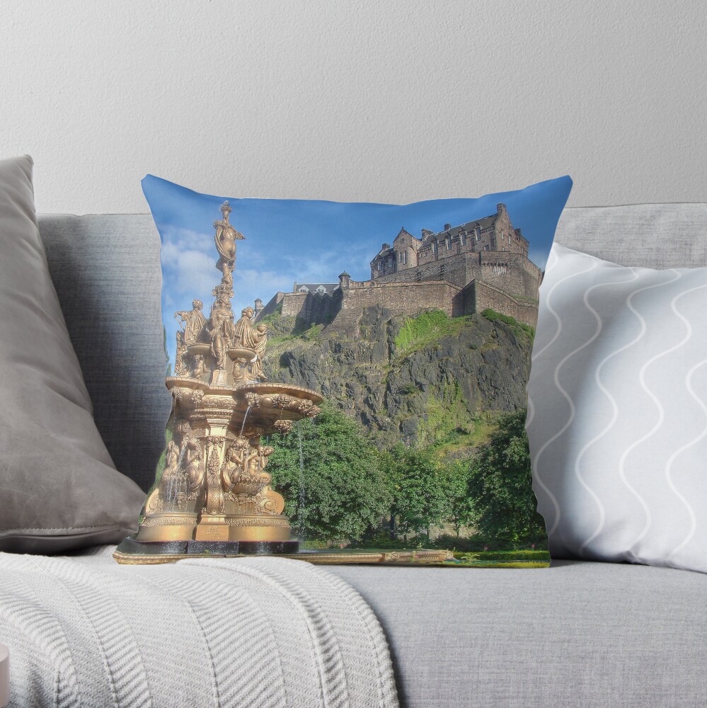 Item preview, Throw Pillow designed and sold by goldyart.