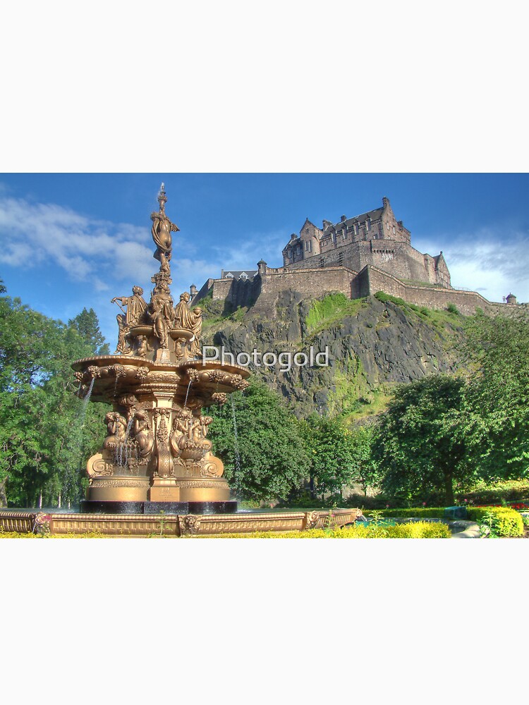 Edinburgh Castle , Scotland by goldyart