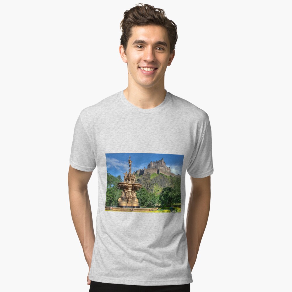 Item preview, Tri-blend T-Shirt designed and sold by goldyart.