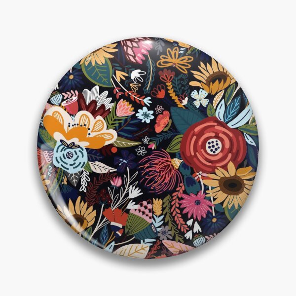 Item preview, Popping Moody Floral  designed and sold by TigaTiga.