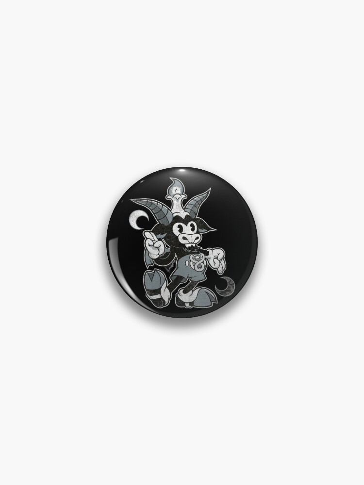 Do Walt Thou Wilt - Baphomet - Creepy Cute Occult Pin for Sale by Nemons