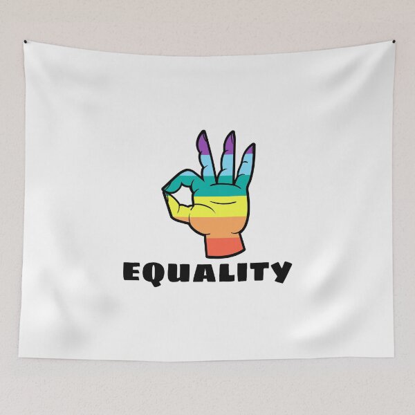 Item preview, Gay Pride - Equal rights designed and sold by ErenStream.