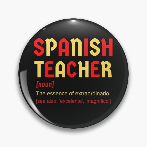 Item preview, Spanish Teacher Male Extraordinary Extraordinario Noun Definition designed and sold by Time4German.