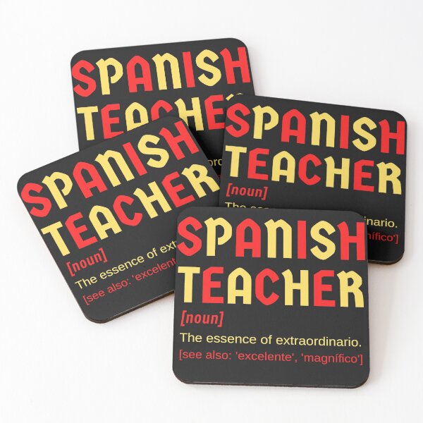 Item preview, Spanish Teacher Male Extraordinary Extraordinario Noun Definition designed and sold by Time4German.