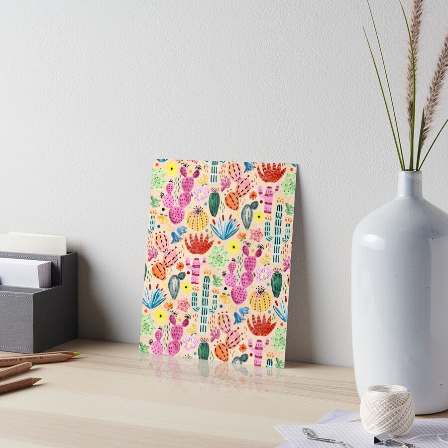 Fantasy Desert Art Board Print