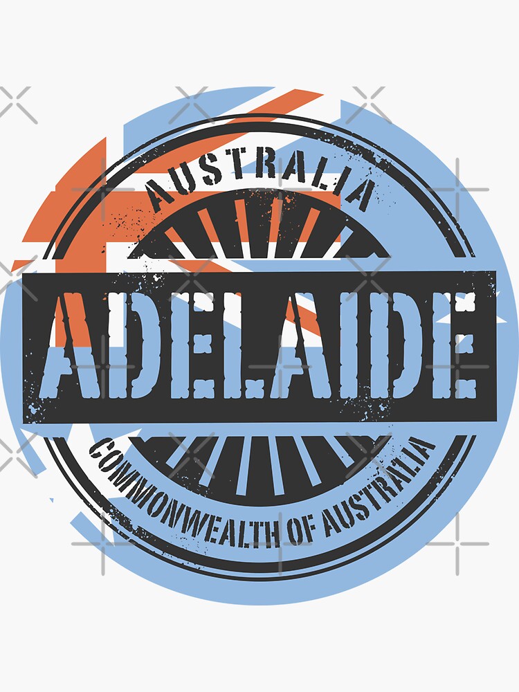 "Australia, Adelaide" Sticker for Sale by studio838 Redbubble
