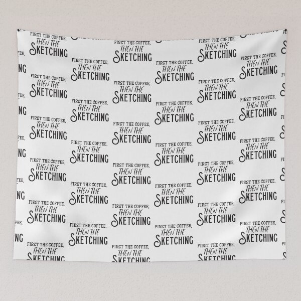 Item preview, First the COFFEE then the sketching designed and sold by jazzydevil.