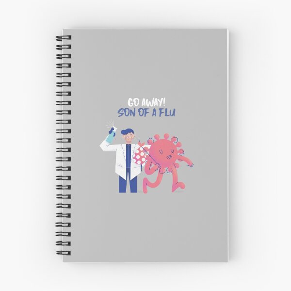 Item preview, Go away! Son of a flu designed and sold by wydrenpng.