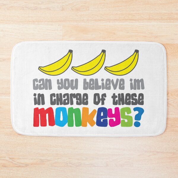Item preview, Can you believe I'm in charge of these Monkeys? designed and sold by jazzydevil.