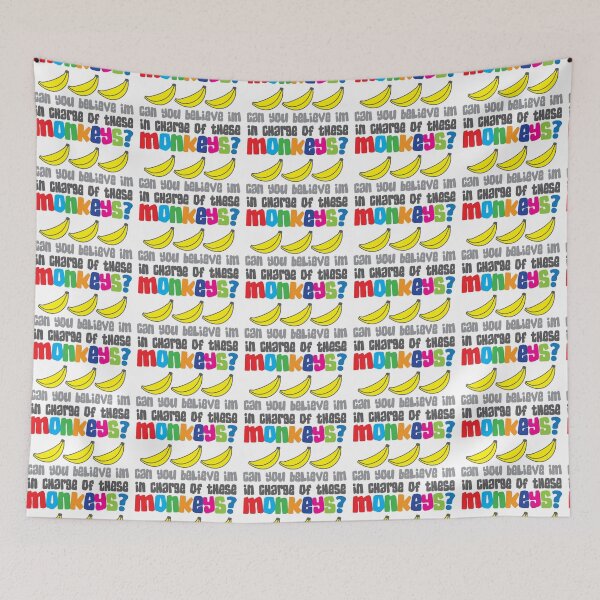 Item preview, Can you believe I'm in charge of these Monkeys? designed and sold by jazzydevil.