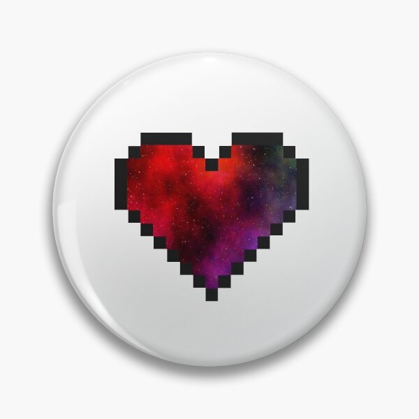 Item preview, 8 bit galaxy corazón designed and sold by galax-C.