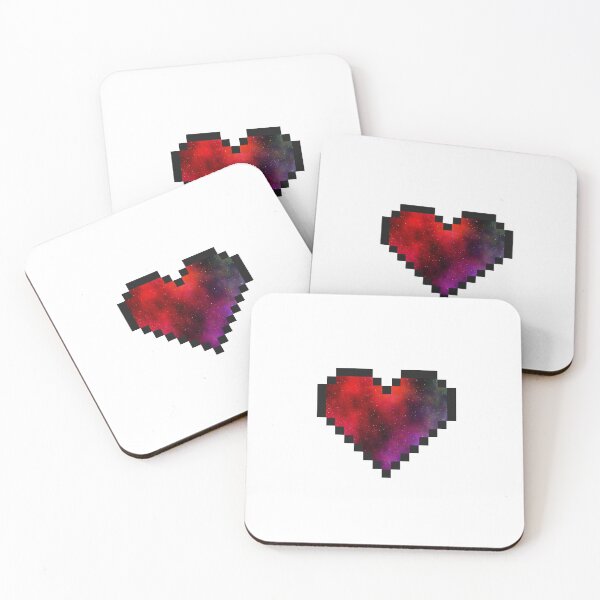 Item preview, 8 bit galaxy corazón designed and sold by galax-C.