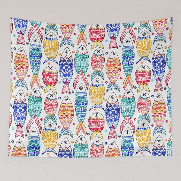 Item preview, Fish Print  designed and sold by TigaTiga.