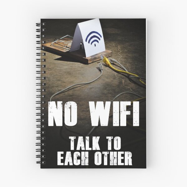 Item preview, No WiFi Talk to Each Other themed work designed and sold by AngeloDeVal.