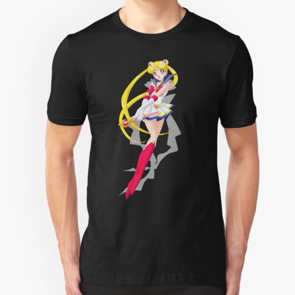 Super Sailor Moon S Slim Fit T-Shirt