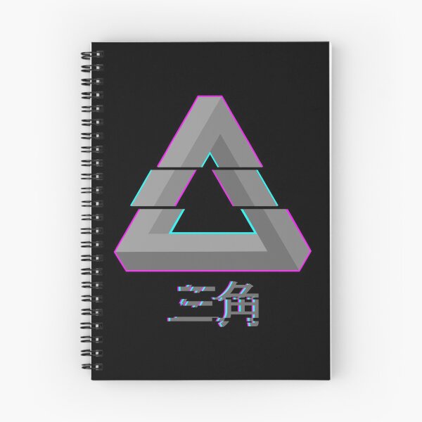 Item preview, Penrose Triangle - Glitch Vaporwave designed and sold by DerNerd.