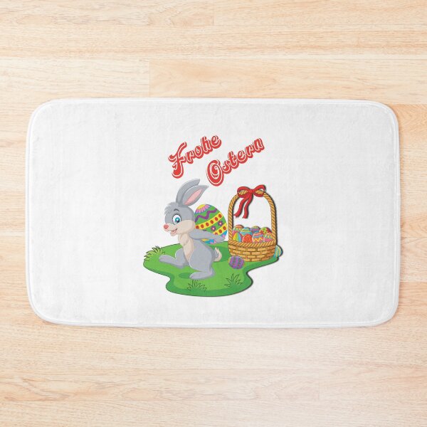 Item preview, Happy Easter - Easter bunny with Easter eggs designed and sold by QuenLotta-Arts.