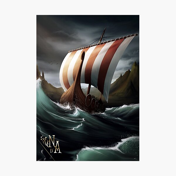 Sagas des Mers Grises : le Sabot de Sleipnir Impression photo