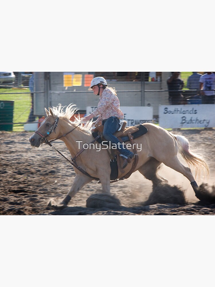 Moruya Rodeo Barrel Racing by TonySlattery