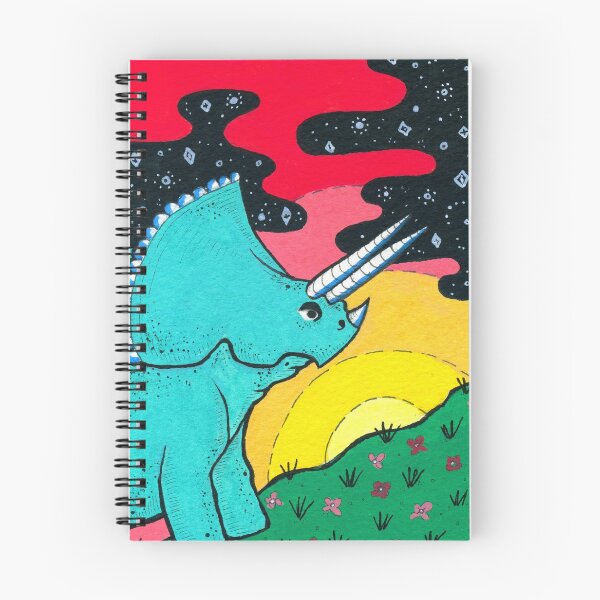Item preview, Trippy Triceratops designed and sold by fixtape.