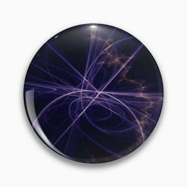 Item preview, Blue Lighting Fractal designed and sold by playloud.