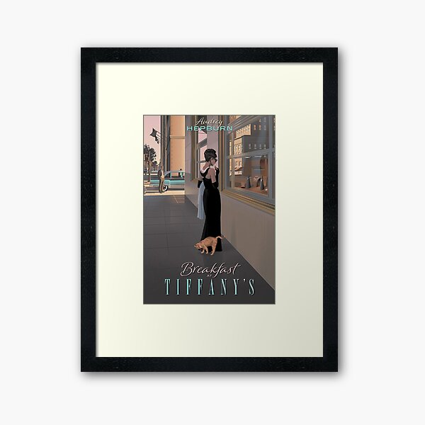 Breakfast at Tiffany's Framed Art Print