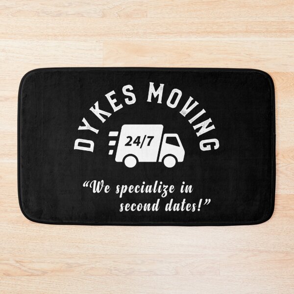 Item preview, Dykes Moving Lesbian LGBT LGBTQ Gay Pride Funny designed and sold by oddduckshirts.
