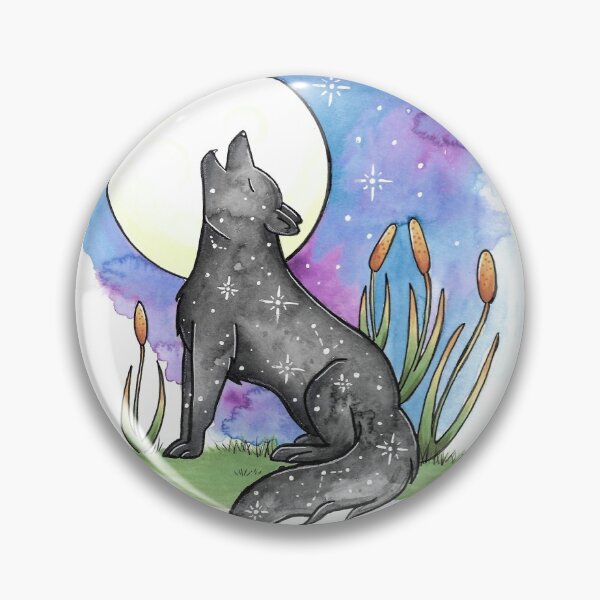 Artikelvorschau, Heulender Wolf entworfen und verkauft von Nicholdesigns.