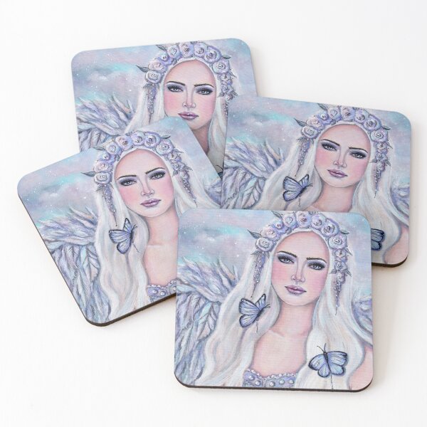 Item preview, Angel art A new Beginning by Renee Lavoie designed and sold by Renee Lavoie.