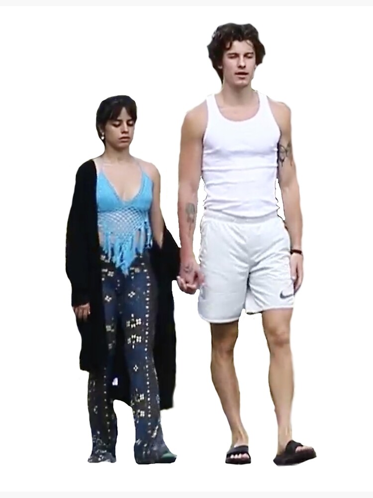 "Camila & Shawn Quarantine Cutout" Poster for Sale by crumpetstrumpet