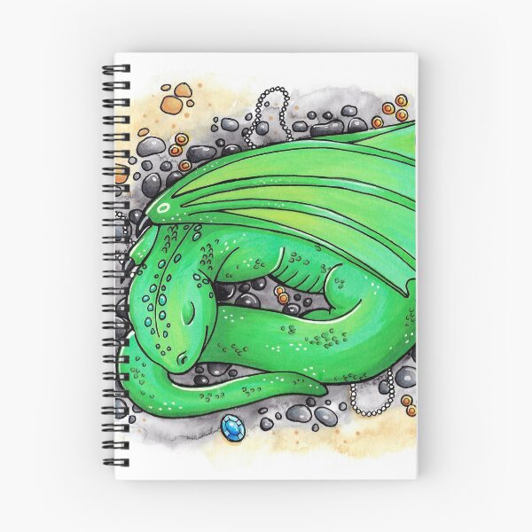 Artikelvorschau, Schlafender Drache entworfen und verkauft von Nicholdesigns.