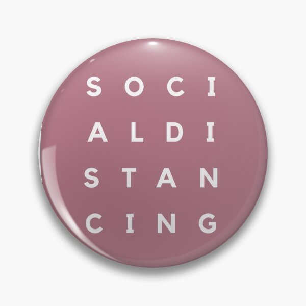 Item preview, Social Distancing - Blush designed and sold by steffernusse.