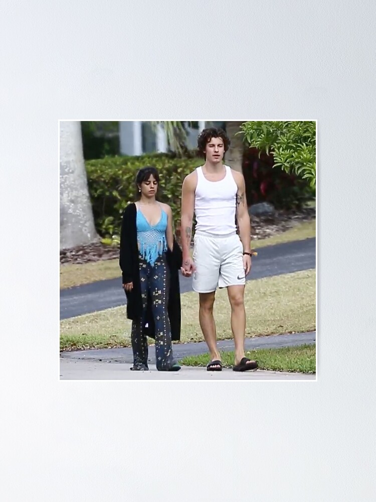 "Camila & Shawn Quarantine" Poster by crumpetstrumpet Redbubble