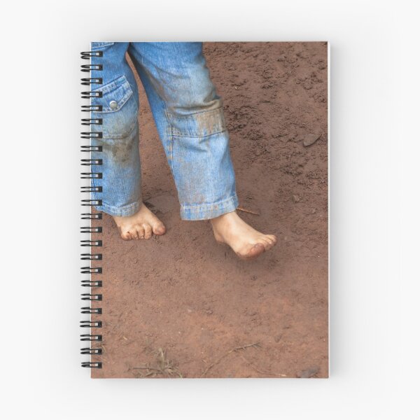 Item preview, Kid dirty feet on muddy ground designed and sold by talitafotografa.
