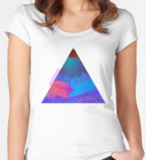 Psychedelic Women's Fitted Scoop T-Shirt