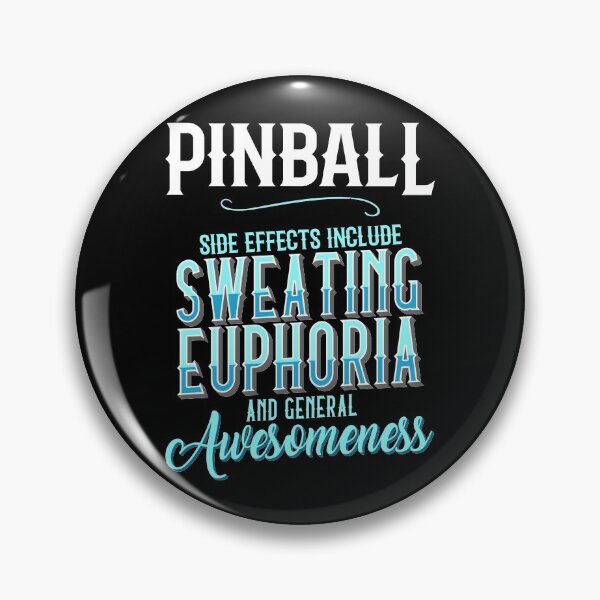 Item preview, Pinball Side Effects Awesome designed and sold by oddduckshirts.