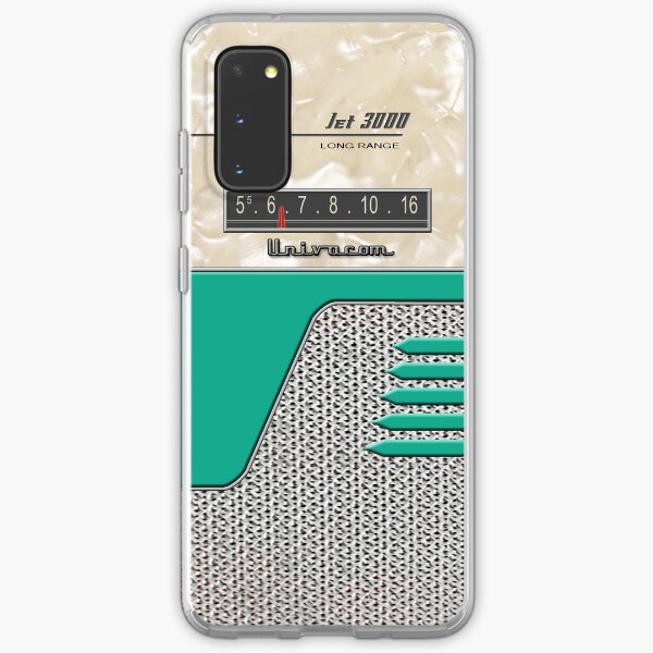 Transistor Radio - 50's Jet Green Samsung Galaxy Soft Case