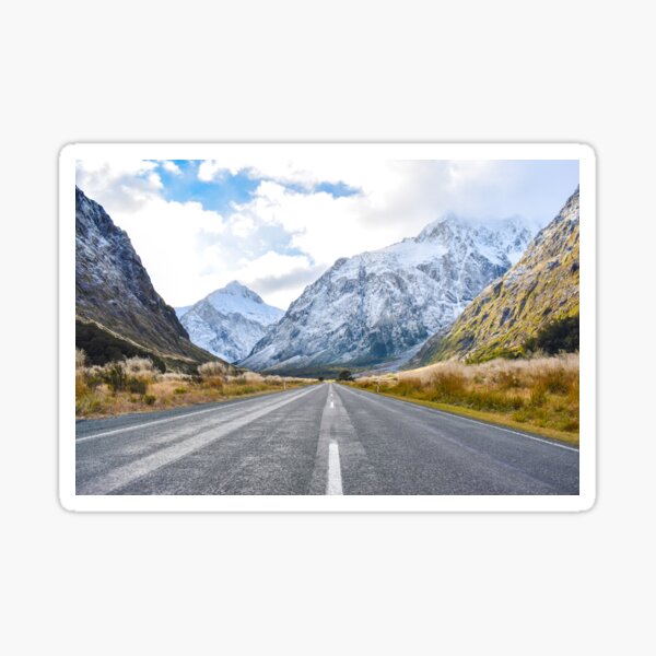 New Zealand Landscape Sticker