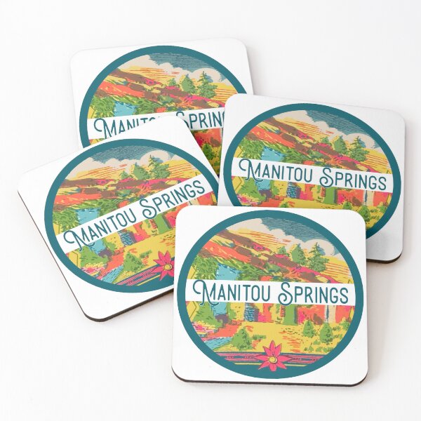 Item preview, Manitou Springs Vintage Decal designed and sold by Decal Mania.