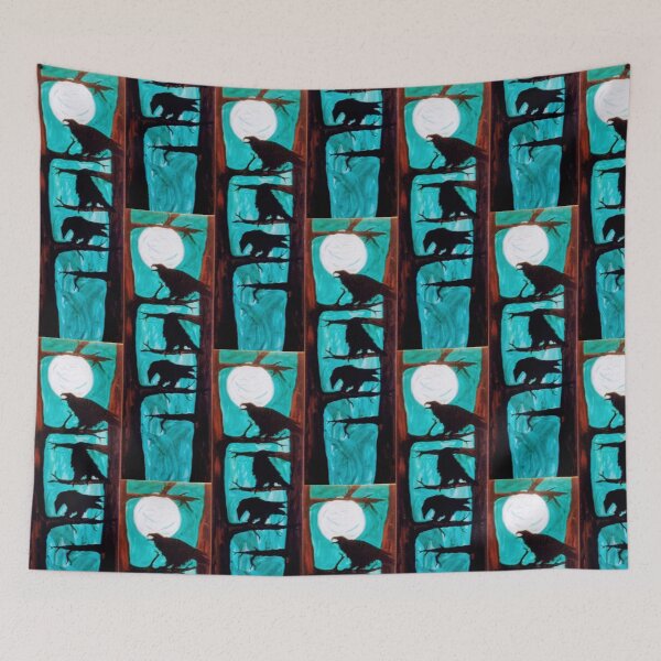 Item preview, Blue Moon Raven  designed and sold by Wendy Thompson.