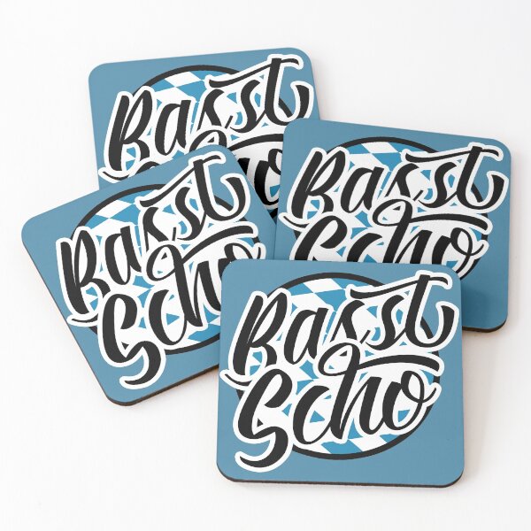 Item preview, Basst Scho, Bavarian Slang Dialect designed and sold by Dialectees.