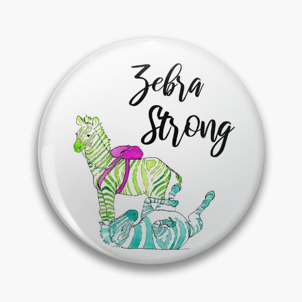 Item preview, Zebra Strong - EDS, GP, POTS Zebra designed and sold by Blank Expectations.