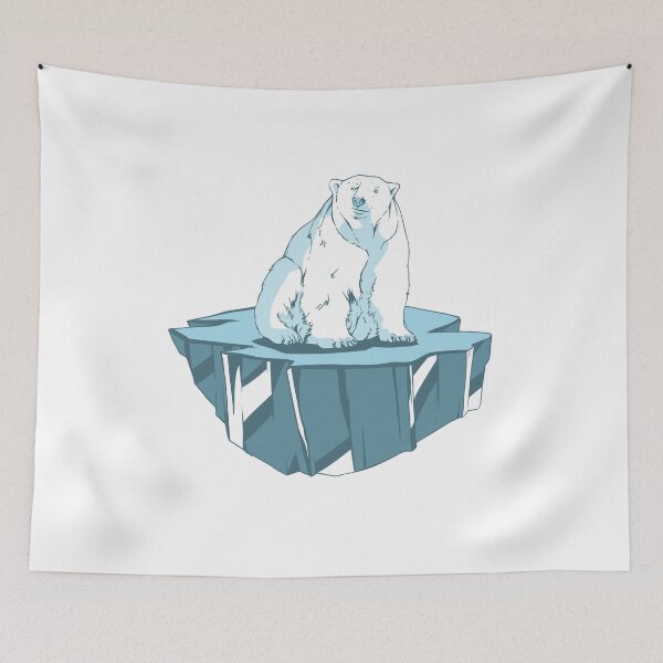 Item preview, Polar bear, ice floe designed and sold by DerSenat.