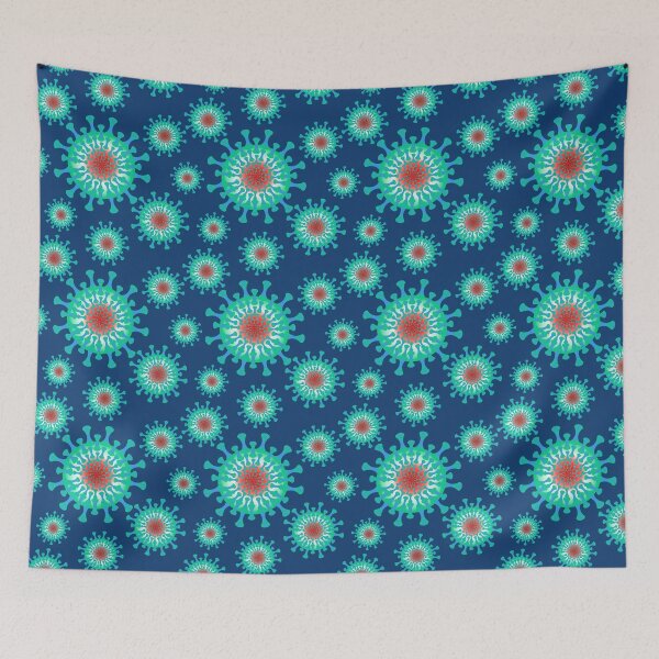 Item preview, Seamless texture - coronavirus designed and sold by Magazin-Brenda.