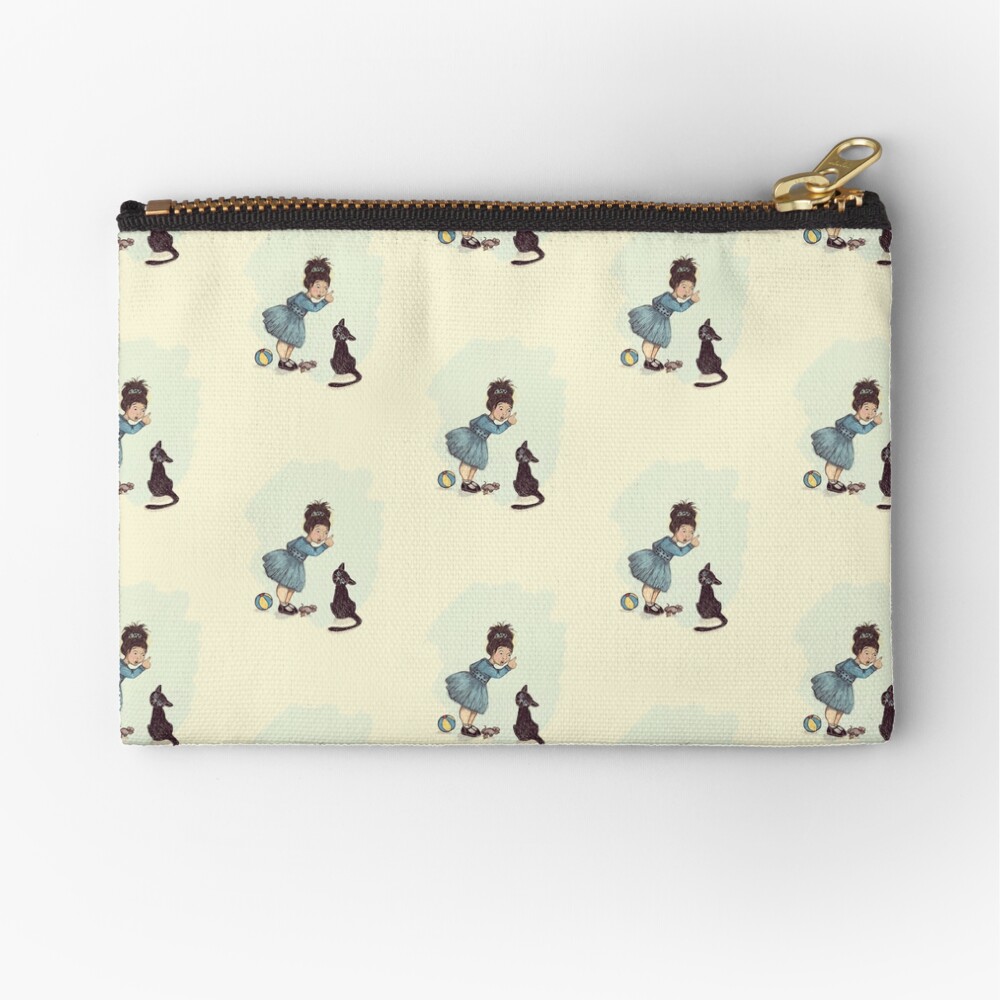 Naughty Kitty! Zipper Pouch