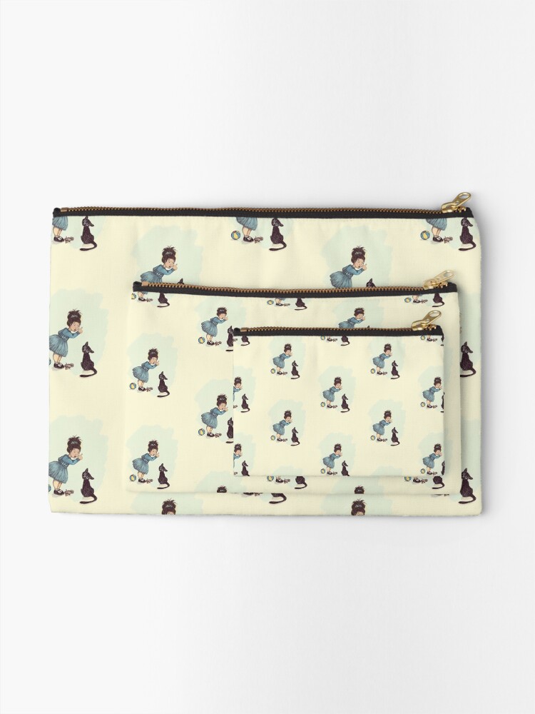 Alternate view of Naughty Kitty! Zipper Pouch