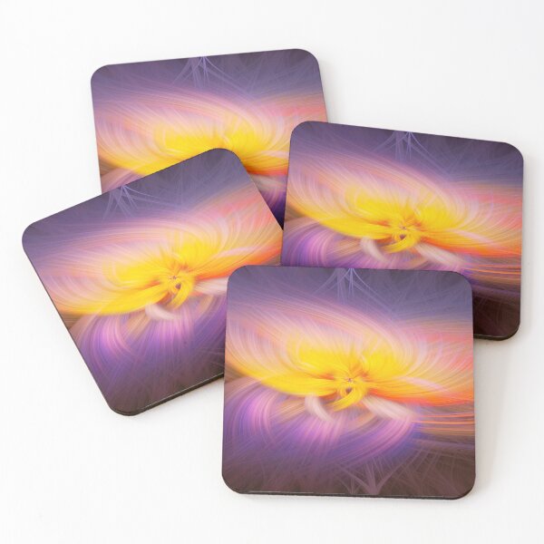 Item preview, Abstract sunset on Three Cliffs Bay designed and sold by Leighton Collins.