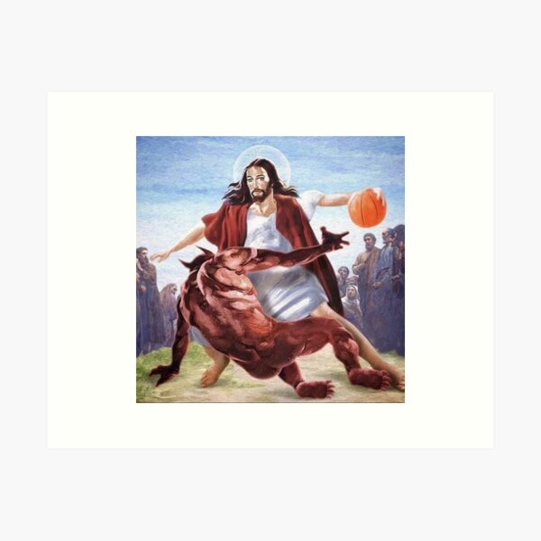 Item preview, Jesus vs Satan designed and sold by Bonit0.