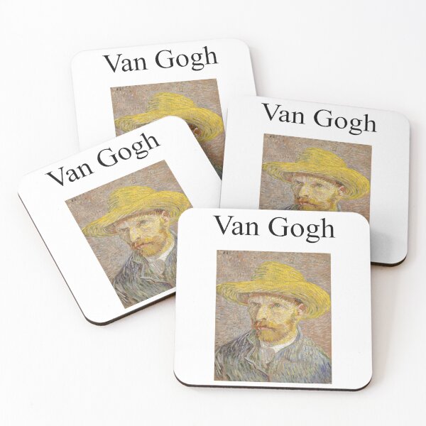 Item preview, Van Gogh Tote Bag (Self-Portrait with a Straw Hat) designed and sold by nickscreation.
